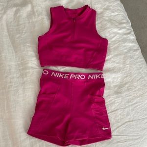 Womens Nike Pro Set Pink